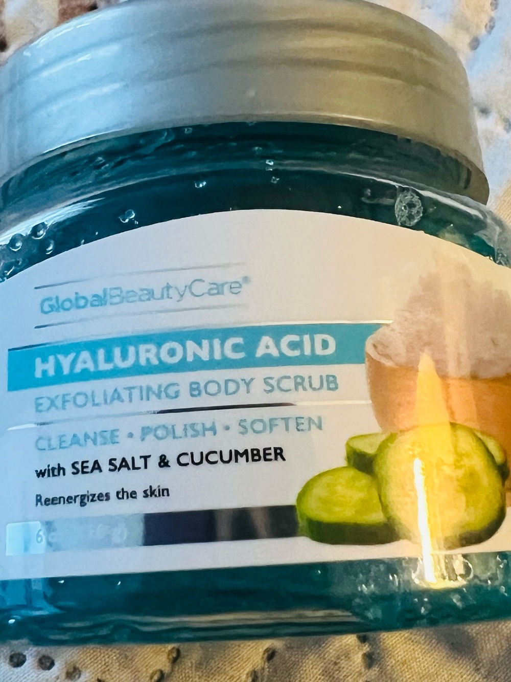 Global Beauty Care Hyaluronic Acid Exfoliating Body Scrub